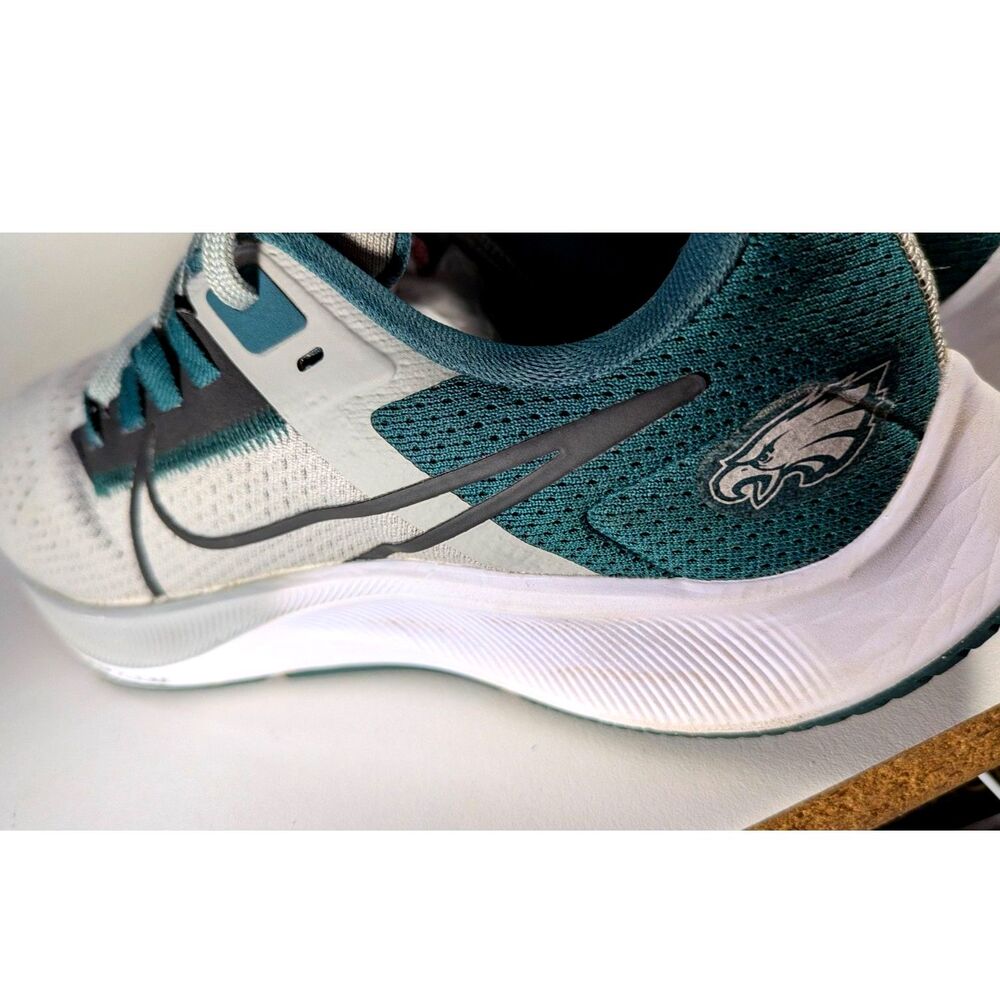Nike Air Zoom Pegasus-38 Phil. Eagles Running Shoes Size Men’s 7 | W. 8.5